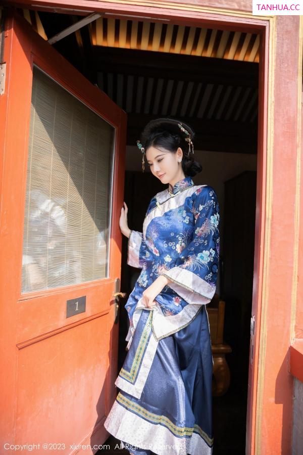 就是阿朱啊  [XiuRen]高清写真图 2023.03.10 No.6398 就是阿朱啊 宫廷服饰第10张图片